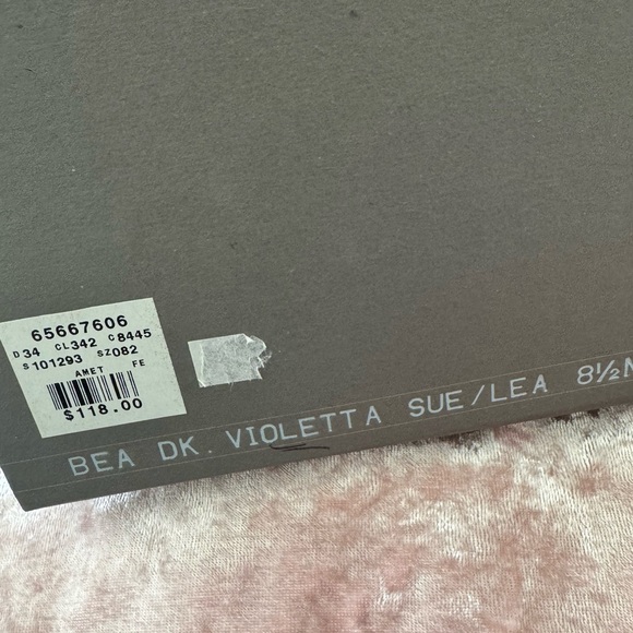 🍁Ann Taylor Violet Suede Sling-backs - Picture 10 of 10